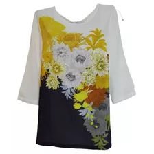 Blusa Shift Recta Elegante Mujer Talla L Next