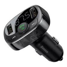 Transmisor Bluetooth Fm Carro Manos Libres Cargador Baseus