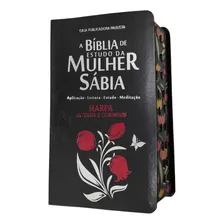 Bíblia De Estudo Da Mulher Sábia Letra Grande Harpa E Índice