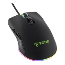 Mouse Gamer 16400dpi Com 7 Botões E Led Rgb Gmf-02 Xzone Cor Preto