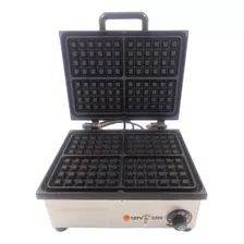 Maquina De Waffles Grill Profissional Bivolt 2000w Pratica 