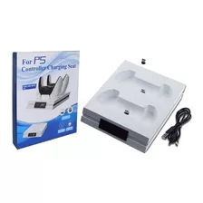 Carregador Playstation 5 Ps5 Duplo Dual Charger De Mesa