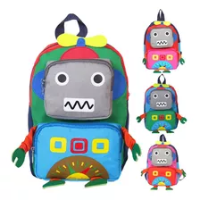 Mochila Robot Para Niños Kindergarten