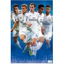Poster Original Real Madrid Jugadores 14/15 Er
