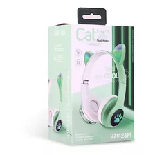 Auriculares Inalámbrico Cat Ear Bluetooth Con Luz Led - Otec