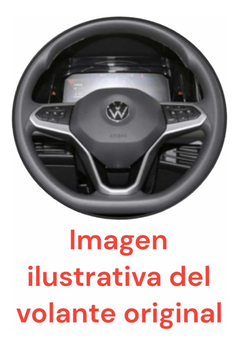 Funda Volante Jetta Golf Polo Tiguan Vento Virtus 38 Cm D Foto 3