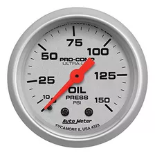 Auto Meter 4323 Ultra-lite Mechanical Oil Pressure G