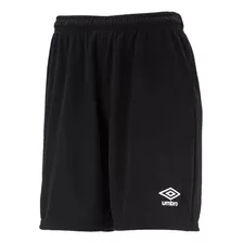 Umbro Bermuda Hombre - Bermuda Plana Negro