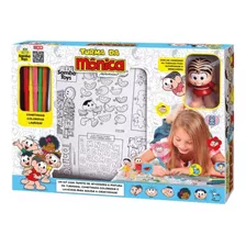 Brinquedo Educativo Tapete Para Pintura Turma Da Monica