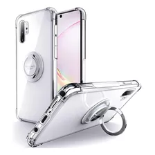 Funda Transparente Reforzada Con Anilo Para Galaxy Note 10+