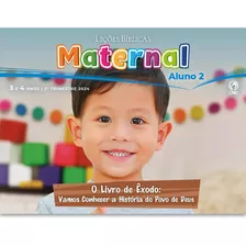 Revista Lições Bíblicas Maternal Aluno 2° Trimestre