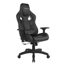 Silla De Escritorio Redragon C502 Capricornus Gamer Ergonómica Negra Con Tapizado De Cuero Sintético