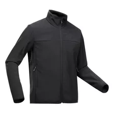 Jaqueta Corta-vento Softshell De Trekking Trek 100 Windwarm