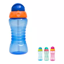 Garrafa Infantil Com Canudo 300 Ml Com Tampa Buba