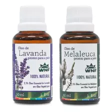 Óleo De Lavanda + Melaleuca Pronto Para O Uso 30ml - Wnf 