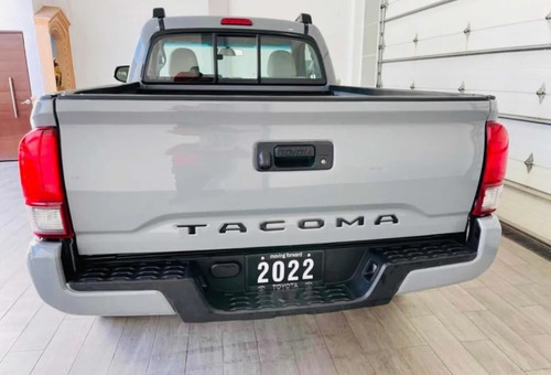 Emblema  Toyota Tacoma Batea Negro 2016-2020 No Vinil 3d Foto 8