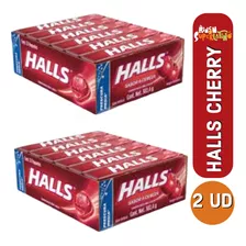Caramelos Halls Rojo - Mentol Cereza Y Eucalipto