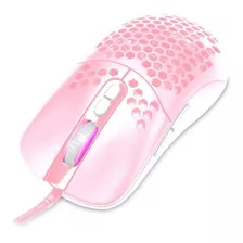 Mouse Gamer Dazz Skadi Usb 2.0 12.000 Dpi Rosa 