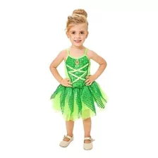 Vestido Fantasia Infantil Fada Fadinha Sininho Tinkerbell