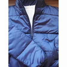 Campera Puffer Con Corderito