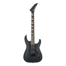 Guitarra Eléctrica Jackson Js Series Js22 Dka Dinky De Álamo Satin Black Con Diapasón De Amaranto