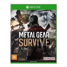 Jogo Mídia Física Metal Gear Survive Xbox One