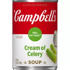 Campbell's Crema De Apio Condensada 98% Libre De Grasa, Lata