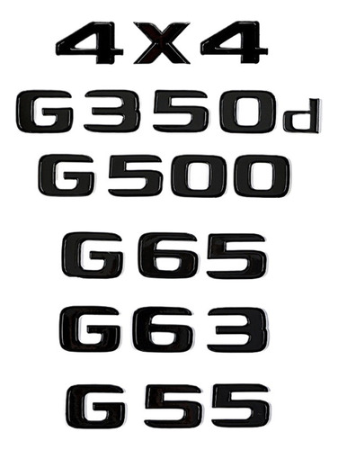 Boot Logo Sticker Para Mercedes- Benz Clase G G55 4x4 W461 Foto 2