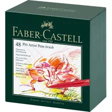 Marcador Pitt T/china Pigmentada Faber Castell X48