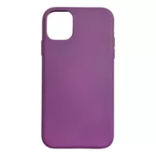 Carcasa De Silicona Color Para iPhone 11