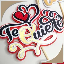 Topper Para Tortas U Ocasión Especial En 3d Personalizado