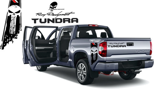 Calcomania Sticker Juego Toyota Tundra Trd Punisher Edition Foto 2