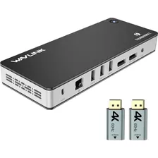 Wavlink Estación De Acoplamiento Thunderbolt 3 11 En 1 Carga