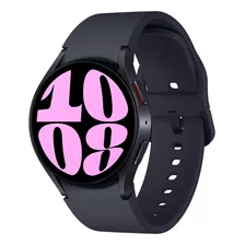 Reloj Samsung Galaxy Watch 6 40mm Con Gps Y Bluetooth Negro Color De La Caja Blanco Color De La Correa Gris Oscuro Color Del Bisel Gris Oscuro Diseño De La Correa Fluoroelastómero