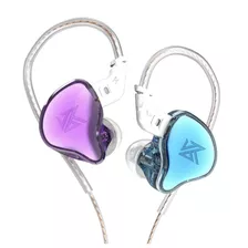 Auriclares Kz Edc Blue/purple Monitor Hifi Sin Microfono