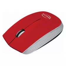 Mouse Wireless 1600 Dpi Newlink Optimus Vermelho - Mo221