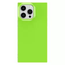 Funda Para iPhone 13 Pro Max Neon Verde Glossy Plastico-02