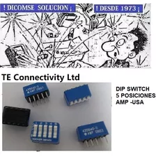 Dip Switch 5 Posiciones 3-435640-3 Amp Tyco