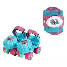 Playwheels Disney Princess Patines Con Brillos Para Niñas,.