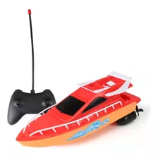 Barco Brinquedo Aquático Com Controle Remoto Alta Velocidade
