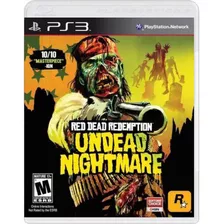 Red Dead Redemption Undead Nightmare - Mídia Física Ps3