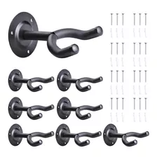 Set De 8 Perchas De Pared Para Guitarra Yescom, Soporte