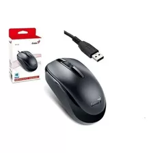 Mouse Genius Elegante Dx-120 Negro Usb Original Alámbrico