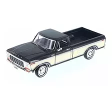 1979 Ford F150 Custom Negro/crema Display Motormax 1:24