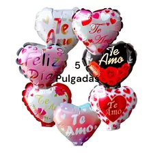 Globo Amor Love Feliz Dia Arreglo Deco Metalizado Pack 36