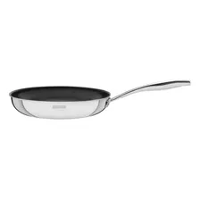 Frigideira Tramontina Antiaderente Corpo Triplo Grano 30cm Cor Inox