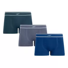 Kit 3 Cuecas Boxer Infantil Sem Costura Zee Rucci 1519