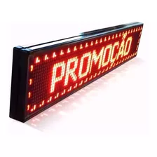 Painel Led Digital Letreiro Luminoso (100x20cm)