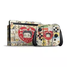 Betty Boop Nintendo Switch Paquete Piel Betty Boop Comic Str