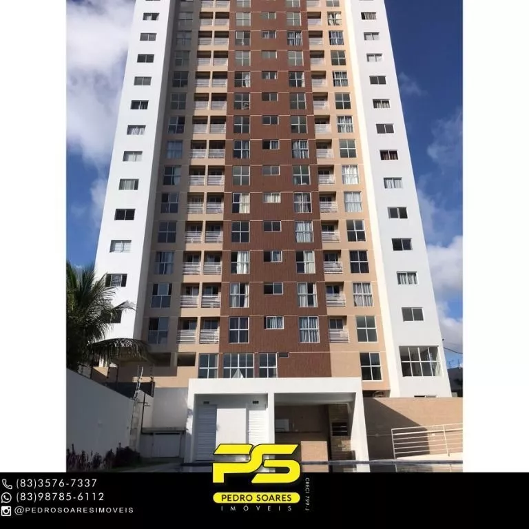Apartamento Com 2 Dormitórios À Venda, 55 M² Por R$ 265.000,00 - Loteamento Sao Joaquim - João Pessoa/pb - Ap6283